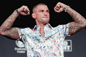Dustin Poirier UFC MMA : The Diamond’s Fierce Victory Pose, UFC, MMA HD wallpaper