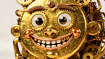 Clockwork Mechanism, Steampunk, Gear, Face HD wallpaper