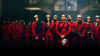 Jeon Jong-seo Park Hae-soo Lee Hyun-woo Yoo Ji-tae Lee Si-woo Money Heist Korea Joint Economic Area HD wallpaper
