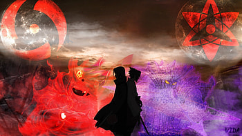sasuke vs itachi ... HD wallpaper