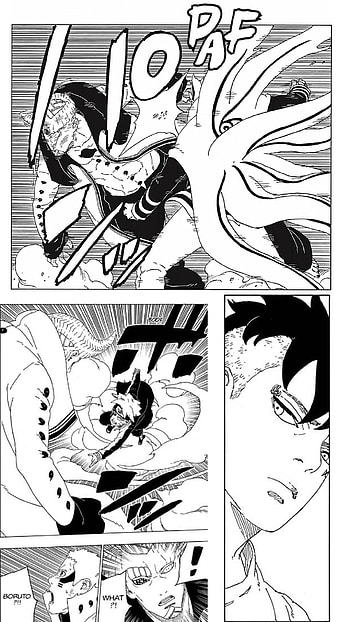 Boruto Manga Page, Isshiki, Sasuke, Naruto HD phone wallpaper