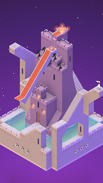Monument Valley , Abstract and surreal, Artistic design, Dreamlike landscapes HD phone wallpaper