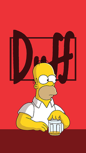 Homer Simpson, Animation, , Backgrounds HD phone wallpaper