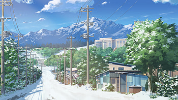 Anime Japan Cityscape HD wallpaper