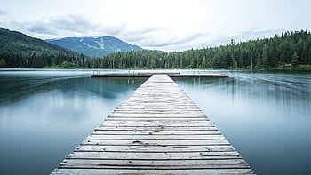Pier, Lakes HD wallpaper
