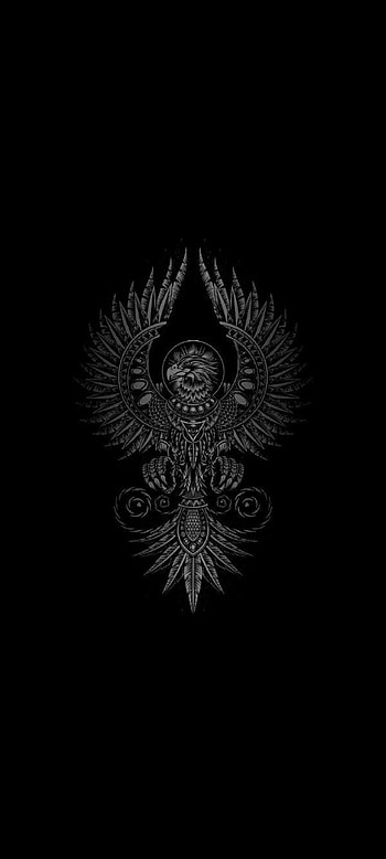 Abstractus, artifact, symbol, black HD phone wallpaper
