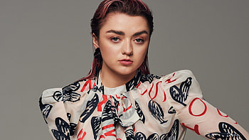 Maisie Williams, face glance HD wallpaper