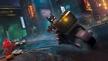 LEGO Batman: Legacy of the Dark Knight —, Video Game, Motorcycle HD wallpaper