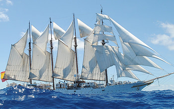 Juan Sebastian de Elcano, Sailing HD wallpaper