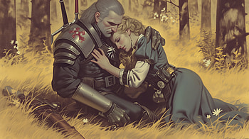 Geralt of Rivia: A Heartfelt Moment - from The Witcher IV, video game, The Witcher, The Witcher IV, Geralt of Rivia HD wallpaper