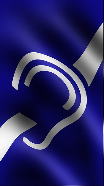 Deaf, symbol, close-up HD phone wallpaper
