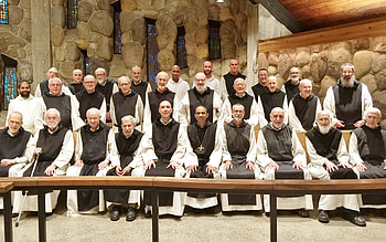 Cistercian Monks, monastery, community, monks, Cistercian HD wallpaper
