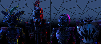 Five Nights at Freddy's: Security Breach — Animatronic Nightmare, Five Nights at Freddy's: Security Breach, Five Nights at Freddy's HD wallpaper