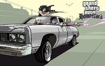 Grand Theft Auto Homestuck, gta, games HD wallpaper