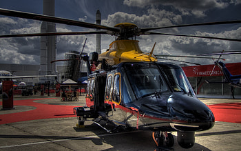 helicopter, R, Agusta, AgustaWestland, AW109 . HD wallpaper