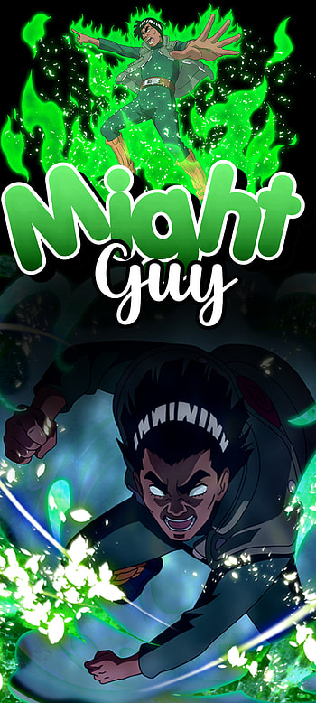 Might guy, Might Guy, Anime, Naruto, Drip HD phone wallpaper