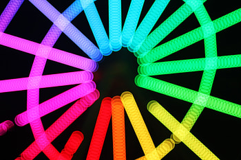 Abstract, Multicolored, Motley, Lines, Rotation HD wallpaper