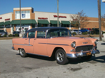 55 Chevy, chevrolet, classic, chevy, 55 HD wallpaper