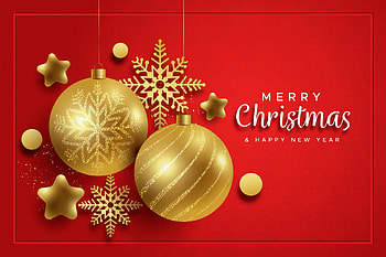 :), golden, craciun, christmas, red, card, new year HD wallpaper