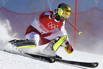 Johannes Strolz, Slalom HD wallpaper