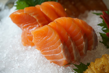Food, Ice, Meat, Fish, Slicing, Rifling, Salmon HD wallpaper