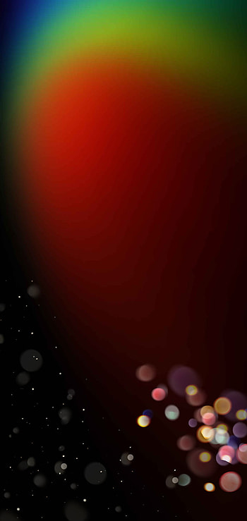 powder lighting, dust, lighting rainbow HD phone wallpaper
