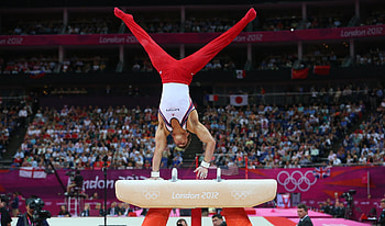 2012 London Olympics, Pommel Horse (Gymnastics) HD wallpaper