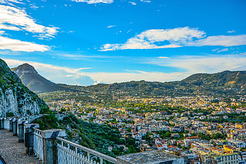 Cities, Mountains, Architecture, Italy, Amalfi HD wallpaper