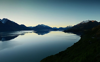 Beautiful Lake , lake, nature, mountains HD wallpaper