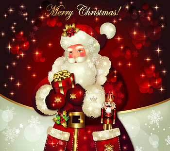 Merry Christmas, pere, merry, christmas, noel, gift HD wallpaper