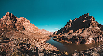 Landscape, Nature, Rivers, Mountain, Lake, Valley HD wallpaper