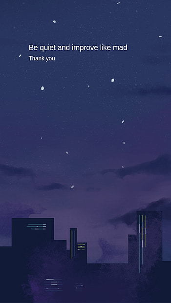 Improve yourself, atmosphere, sky HD phone wallpaper