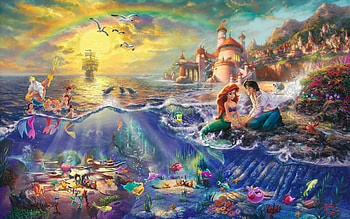Thomas Kinkade Disney 596466 ... HD wallpaper