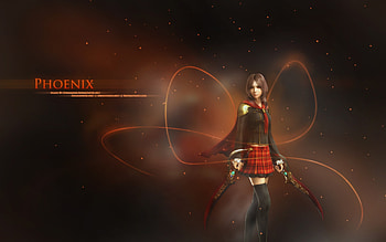 Phoenix, sexy, sword, awesome, final fantasy, hot, cute, beautiful, beauty, blade, badass, anime girl, video game, weapon, cool, pheonix, wicked HD wallpaper