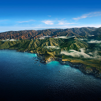 Nature, Mountains, Sea, Coast, Relief HD phone wallpaper