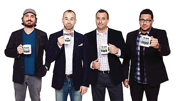 Impractical Jokers cast, Wheres Larry tour, Toyota Oakdale Theatre, Comedic entertainment HD wallpaper