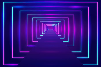 Optical squares, abstract, tunnel line HD wallpaper