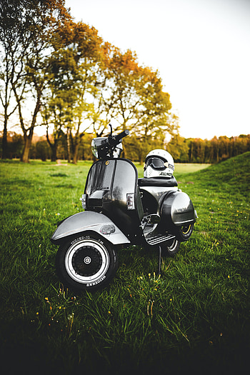 Motorcycles, Helmet, Bike, Scooter, Piaggio HD phone wallpaper