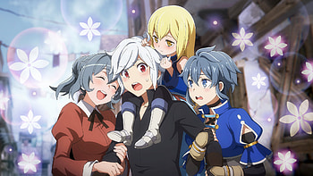 The Pupular Rabbit Brother, Is It Wrong to Try to Pick Up Girls in a Dungeon?, Bell Cranel, Aiz Wallenstein, Syr Flova HD wallpaper