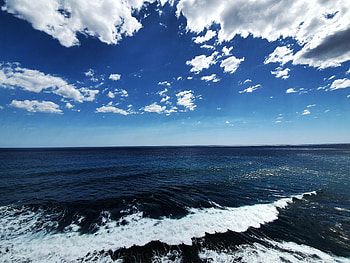 Nature, Water, Sky, Sea, Horizon, Wave HD wallpaper