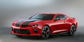 2016-Chevrolet-Camaro-SS-Black-Accent-Package-Concept, Stripes, Black Rims, Gm, Red HD wallpaper