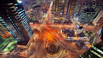 Seoul, Timelapse , Vibrant city life, Mesmerizing visuals HD wallpaper