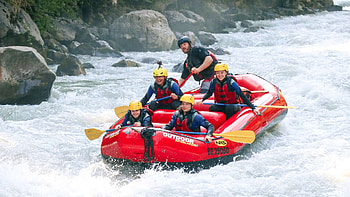White Lutschine River, Rafting HD wallpaper