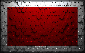 Flag of Chieti, honeycomb art, Chieti hexagons flag, Chieti, 3d hexagons art, Chieti flag HD wallpaper