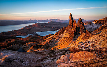 Exploring Isle of Skye, Scottish graphy HD wallpaper