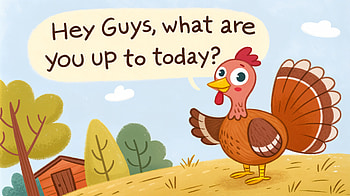 Thanksgiving Turkey: A Ultra Delight, Thanksgiving, cartoon, nature, farm, turkey (bird) HD wallpaper