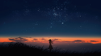 Anime Girl Playing Fluet, anime-girl, anime, artist, artwork, digital-art HD wallpaper