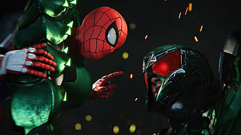 Spiderman And Scorpion, spiderman-ps4, spiderman, scorpion, games HD wallpaper