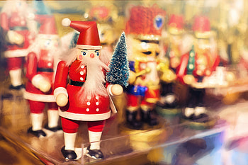Holidays, New Year, Santa Claus, Christmas HD wallpaper
