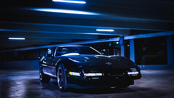 1993 Corvette Parking Lot , corvette, cars, graphy HD wallpaper